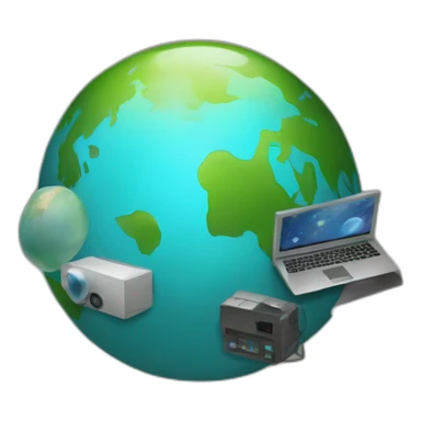 the world technology sticker