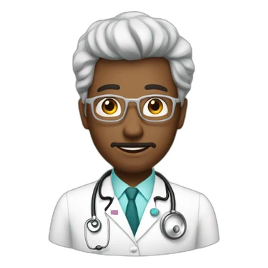 Thé fois doctor sticker