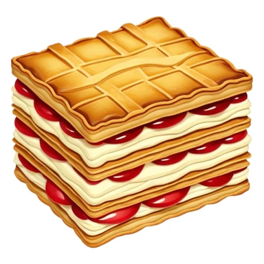 Millefeuille sticker