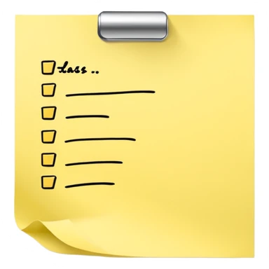 task to do or missions regarding a job role sticker