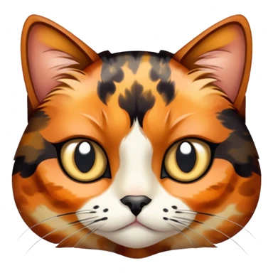 Tortoiseshell cat sticker
