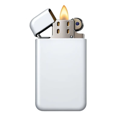 white lighter sticker
