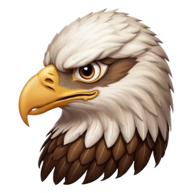 Eagle head emoji sticker