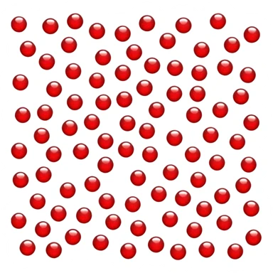 red glitter dislike sticker