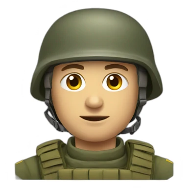 ukrainian soldier sticker