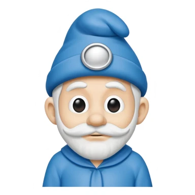 father smurf  sticker