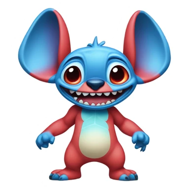 Stitch from lilo and stitch sticker
