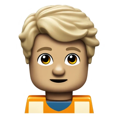 Lego minifigure sticker