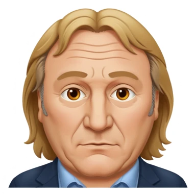 Gérard Depardieu  sticker