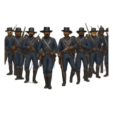 Civil War art sticker
