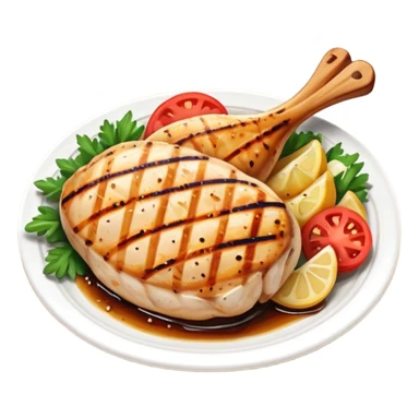 one Grilled Chicken breast sticker