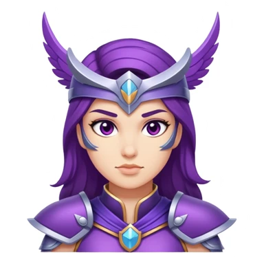 Purple Valkyrie sticker