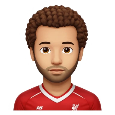 A Liverpool soccer player mo salah  sticker