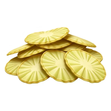 green potato chips sticker