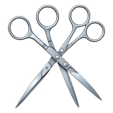 A pair of scissors  sticker