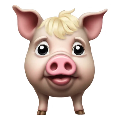 Playboi Carti Pig very fat potato sticker