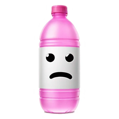 contaminated pink water bottle owala sticker