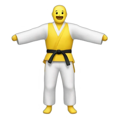 Yellow belt sticker