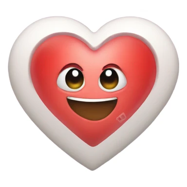 Heart with K inside sticker