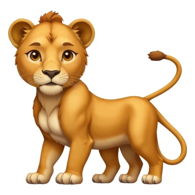 Lioness sticker