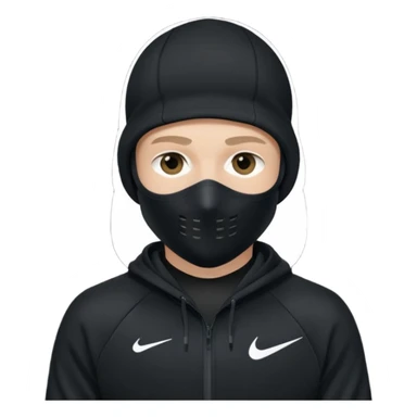 White person wearing a Nike Tex with hood and ski mask co all black and https://encrypted-tbn0.gstatic.com/images?q=tbn:ANd9GcTQEV3H5Fpq8Dp-ki2RTwgbdHqMsKZzDtarA9ywqiFzKVKjxdLc5Fq9yDOax7-XC4trueI2pFuItpqM_TVrGODdDG5la_rbm9lB8utSLKXm&s=10 sticker