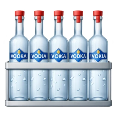 A case of vodka sticker