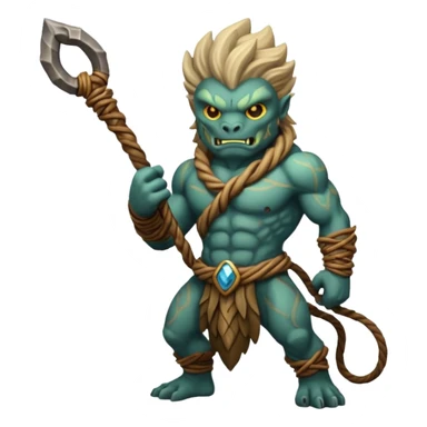 earth elemental long whip sticker