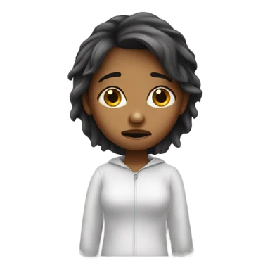 Girl grossed out  sticker