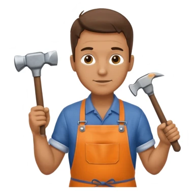 Street Sign Maker man sticker