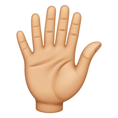 Mirror of this emoji👌. Left hand ok emoji sticker