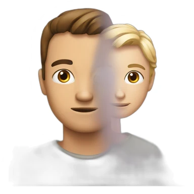 Une personne qui regarde mal une autre sticker