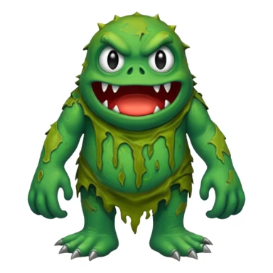 Swamp monster   sticker
