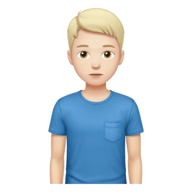 A young guy stands there with no money, his pockets are empty sticker