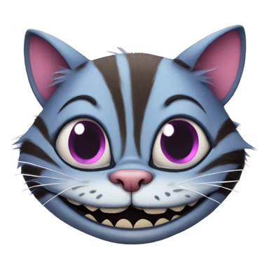 cheshire cat sticker