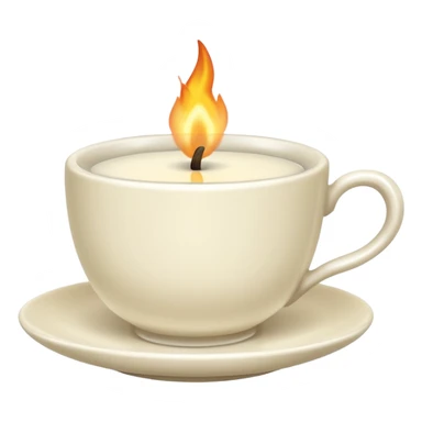 stylishteacup candle sticker