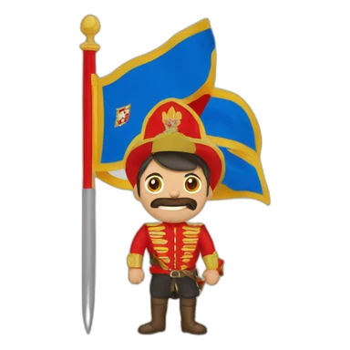 Bandera de navarra sticker