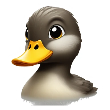 little duck  sticker