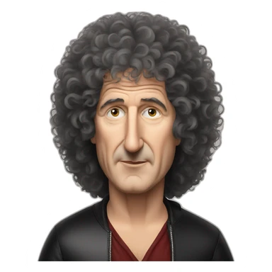 brian may sticker