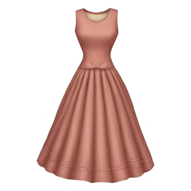 Vintage dress sticker