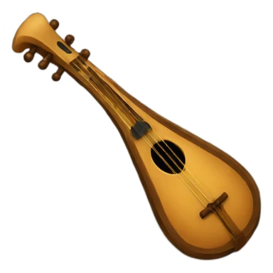 a bard lyre sticker