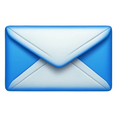 blue post mail sticker