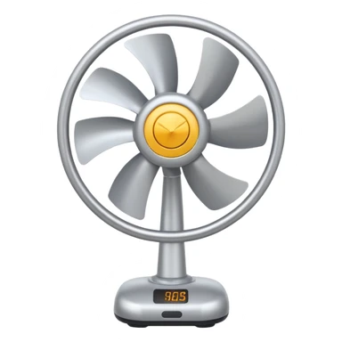 Spinning Fan Air sticker