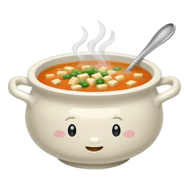 create soup bolw sticker