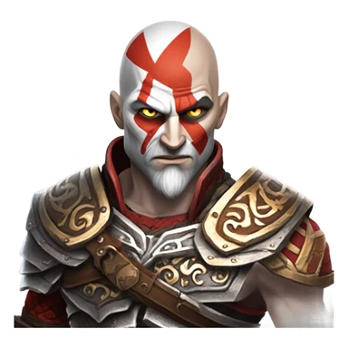 God of war kratos sticker