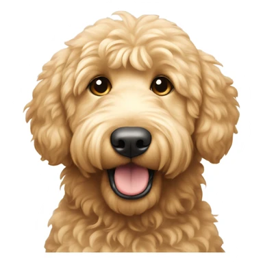 Golden doodie sticker