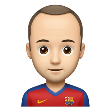 INIESTA sticker