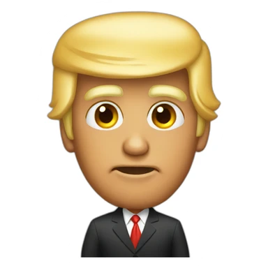 trump halloween sticker