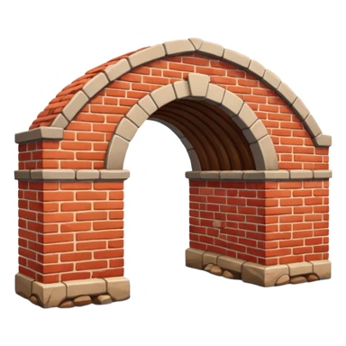 red brick bridge sticker