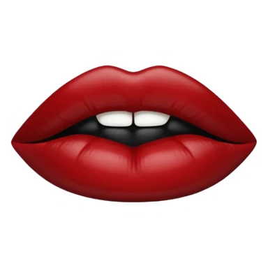 Kiss black💋 sticker