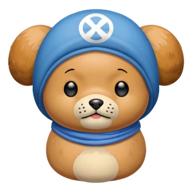  Chopper de one piece animado sticker